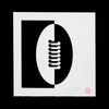Of 2 Halves - Limited Edition Screenprint by Weston Frizzell